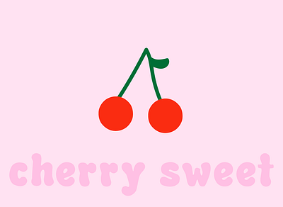 cherry sweet brand design branding cherries cherry cherry design cherry illustration design inspiration fruit icon fruit illustration fruits graphic design illustration illustration design