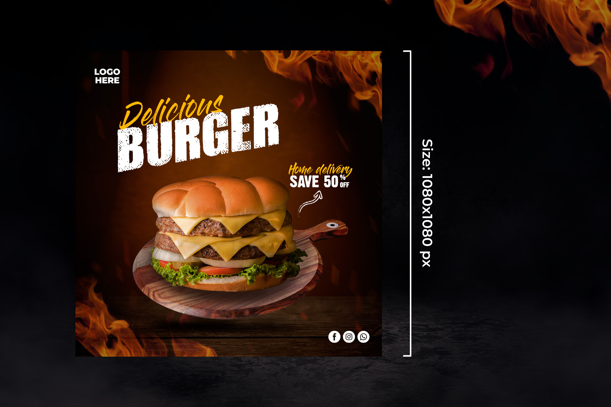 Template | Freepik graphic design instagram promotion social media template
