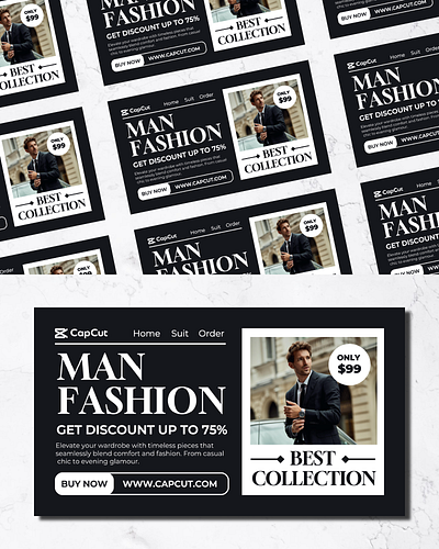 Man Collection Ads ads banner facebook