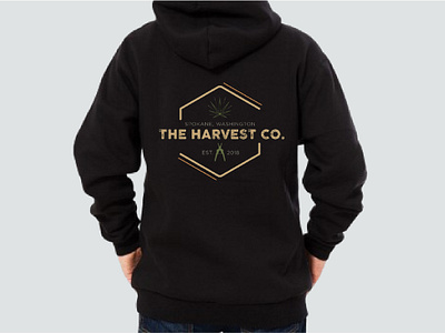 The Harvest Company Apparel Design branding clothes graphic design logo look book print design