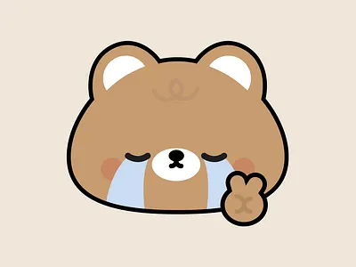 Thursday animal bear bears branding cute design graphic happy illustration kawaii kid logo minimal ui