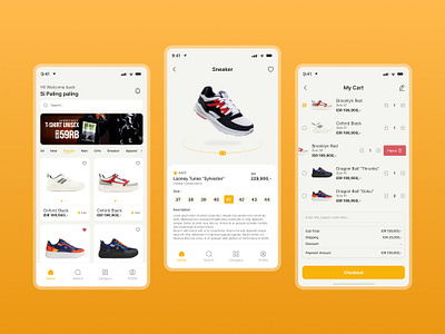 Shopping Online Mobile App mobile app ui ui design user interface