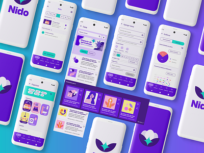 Organization app 3d animation branding feminist feminist app graphic design housekeeping app logo organization app ui ux landing pages woman app