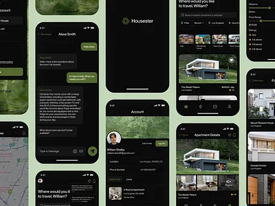 Estate Agency App - II design house agency app house app mobile app new design ui design ui ux design ux design web app