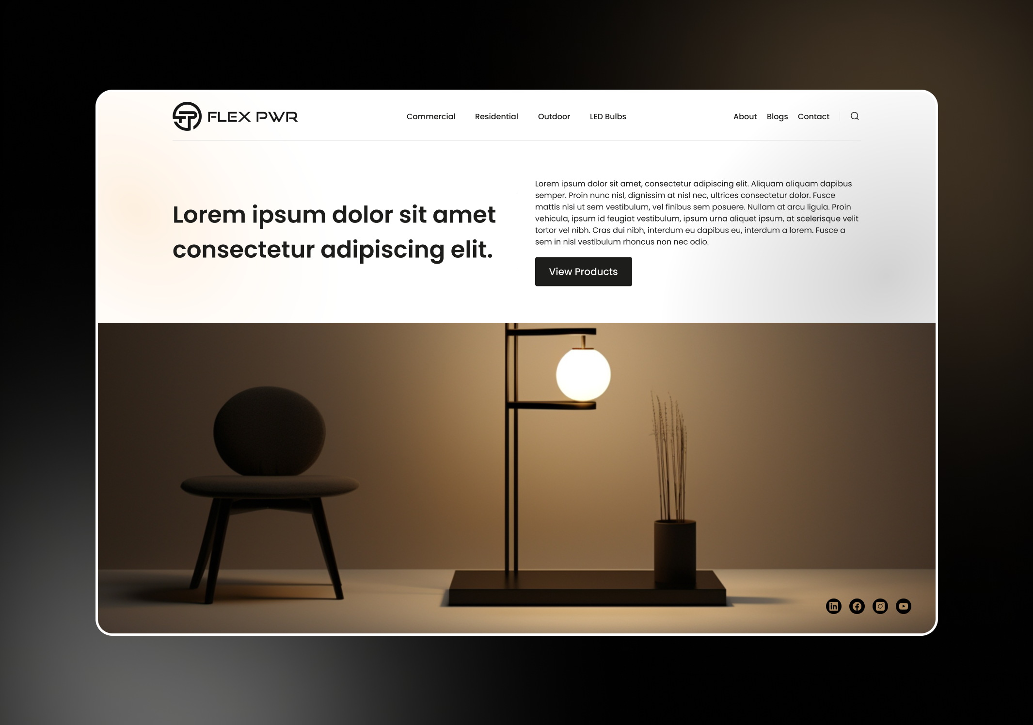 Example of Website And Landing UI UX Design