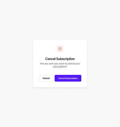 Cancel Confirmation Modal app app design design graphic design ui ux