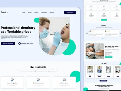 Dental Web Design creativedesign dentalcare dentaldesign dentalwebsite dentistry designcommunity designinspiration emperor emperorbrains graphicdesign healthcaredesign moderndesign responsivedesign uidesign userexperience userinterface uxdesign webdesign webdevelopment websitedesign