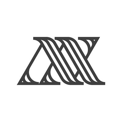 Lettering A N V X monogram typography logo 3d animation branding creature logo design graphic design illustration logo logo design logo designer logodesign minimalist logo minimalist logo design motion graphics ui