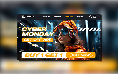 Cyber Monday Ads Template ads banner facebook template