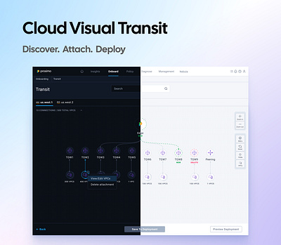 Cloud infrastructure dark mode light mode product design ui ux