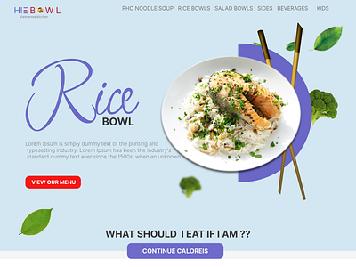 Rice bowl ui