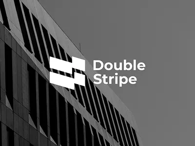 Double Stripe - Finance Logo Design bank bank app bank logo blue blue logo brand brand guide brand guidelines branding branding design design finance app finance logo graphic design logo minimalist minimalist logo visual