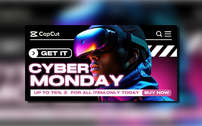 Cyber Monday Promotion Ads Template ads facebook label template