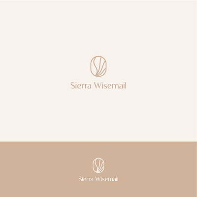 Sierra Wisemail logo beauty care feminine logo woman
