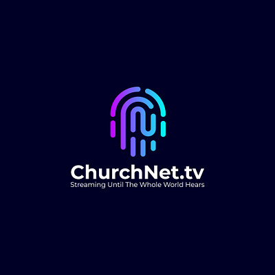ChurchNet.tv churchnet.tv creative designer freelancer graphic design logo logo designer logo maker tech logo