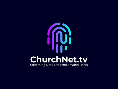 ChurchNet.tv churchnet.tv creative designer freelancer graphic design logo logo designer logo maker tech logo
