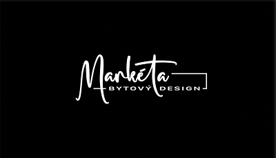 Markéta - Interior Design branding logo