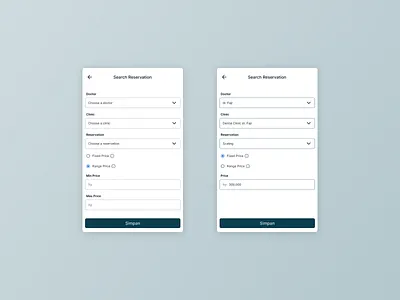 Search Reservation Page - Form Input app form input input form search form search page stating ui ui ui design ui ux uiux ux ux design