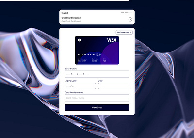Credit Card Checkout #DailyUI 002 checkout credit card dailyui design design challenge figma form interface ui ui form unsplash