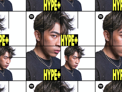 Spotify HYPE+ artist design hip hop hong kong hype playlist rap spotify
