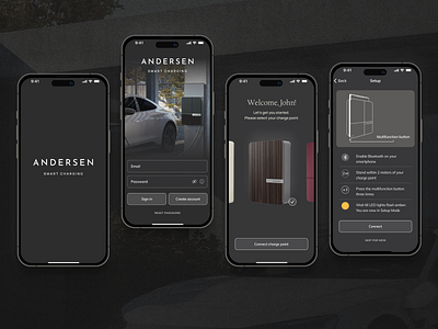 Electric Vehicle Charging App premium user experience