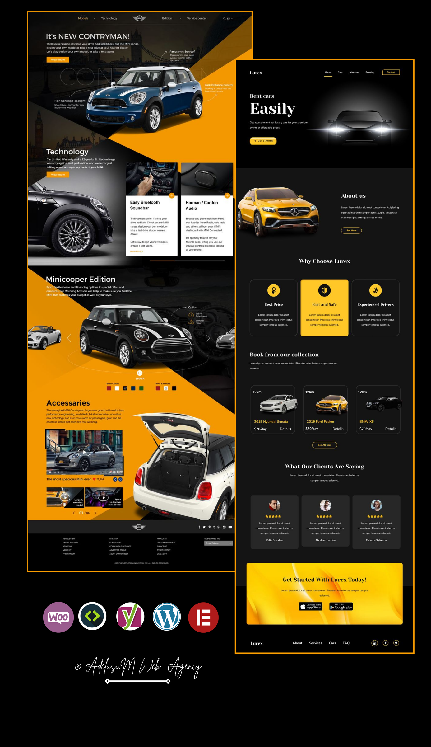 Car detailing and Car sales website car detailing website car sales website ecommerce website elementor figma responsivedesign webflow wix woocommerce website wordpress wordpress website wordpress website design wordpress website redesign