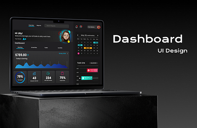 Dashboard UI dashboard desgin landing page ui uiux ux