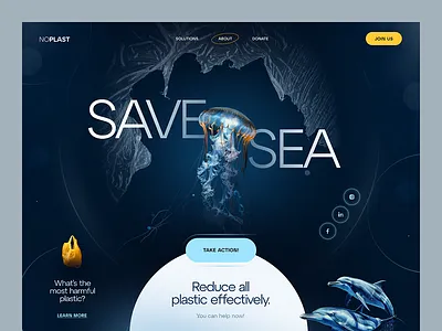 No plastic Website figma ui ux web design