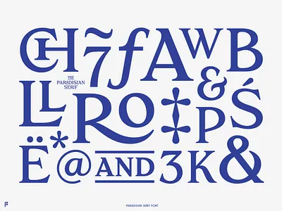 Paradisian Serif eternity