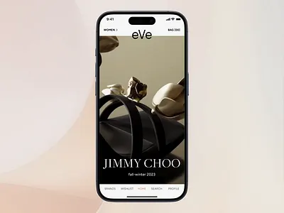 Luxury fashion app home animation animation app design editorial fashion home luxury mobile app mobile design ui ux