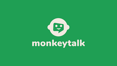 Logo & Visual Identity for "MONKEYTALK" branding graphic design logo