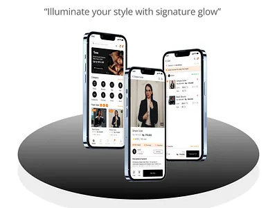 SHINE - Ecommerce mobile app app design mobile ui ux