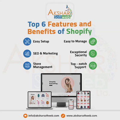 Top 6 Features and Benefits of Shopify! design dribbble dribbblepost dribbblevideo ecommercebusiness ecommercewebsite shopify shopifydesign shopifydevelopment shopifyplus shopifytips shoponline website