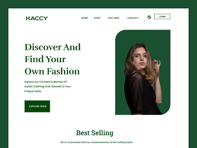 Kaccy E-Commerce web App animation branding design figma graphic design illustration logo ui ux vector