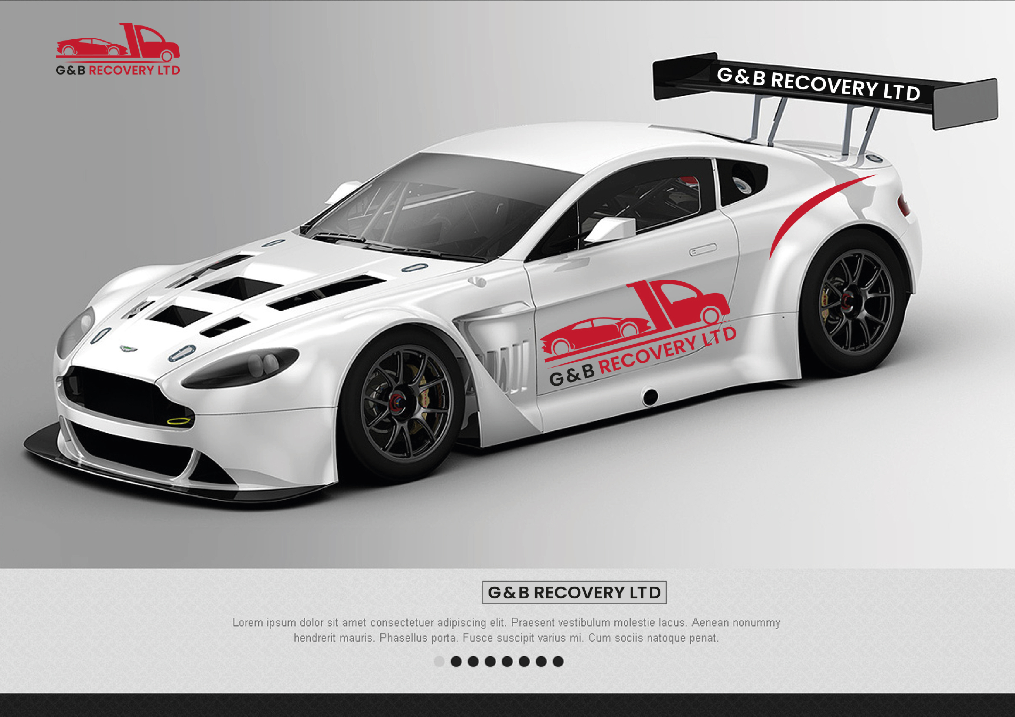 G&B Recovery LTD | visual identity brand brand design brand identity branding car car branding car logo graphic design logo logo brand logo concept logo design logo make logo mark logo type logos mascot logo