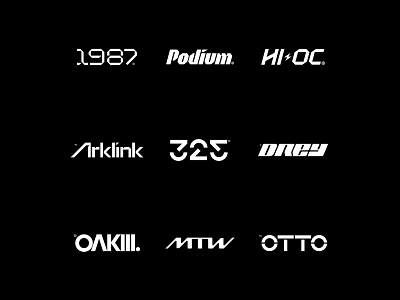 Logotypes 2022 - 2024 branding design graphic design graphicdesign logo logodesign logotype