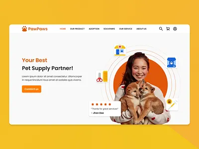 Pet & Veterinary Website apps graphic design icon design icon pack iconography pet pet shop ui ui design uiux design veterinary website