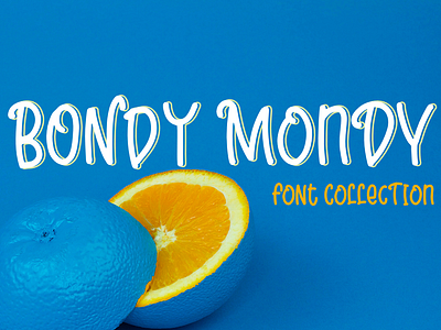 Bondy Mondy branding children design display font fun font hand drawn hand drawn font handwritten font illustration joyful kids banner kids flyer kids font playful font script font signature font social media ui