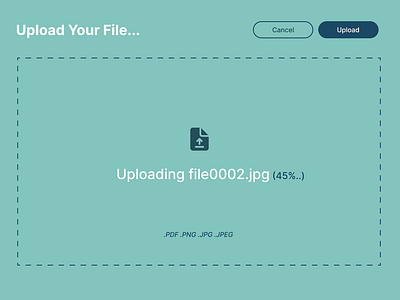 DAILY UI #31 - FILE UPLOAD graphic design ui