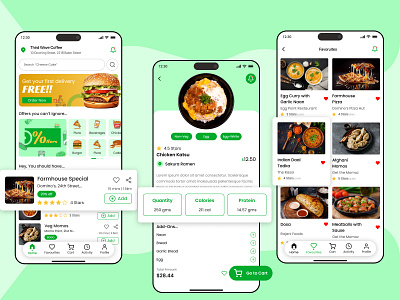 Food App Design appdesign appui creativedesign designcommunity designinspiration dribbblecreations dribbbledesign dribbbler dribbblers foodappdesign fooddeliveryapp foodlovers foodtech mobileappdesign moderndesign uiinspiration uiuxdesign userexperience userinterface