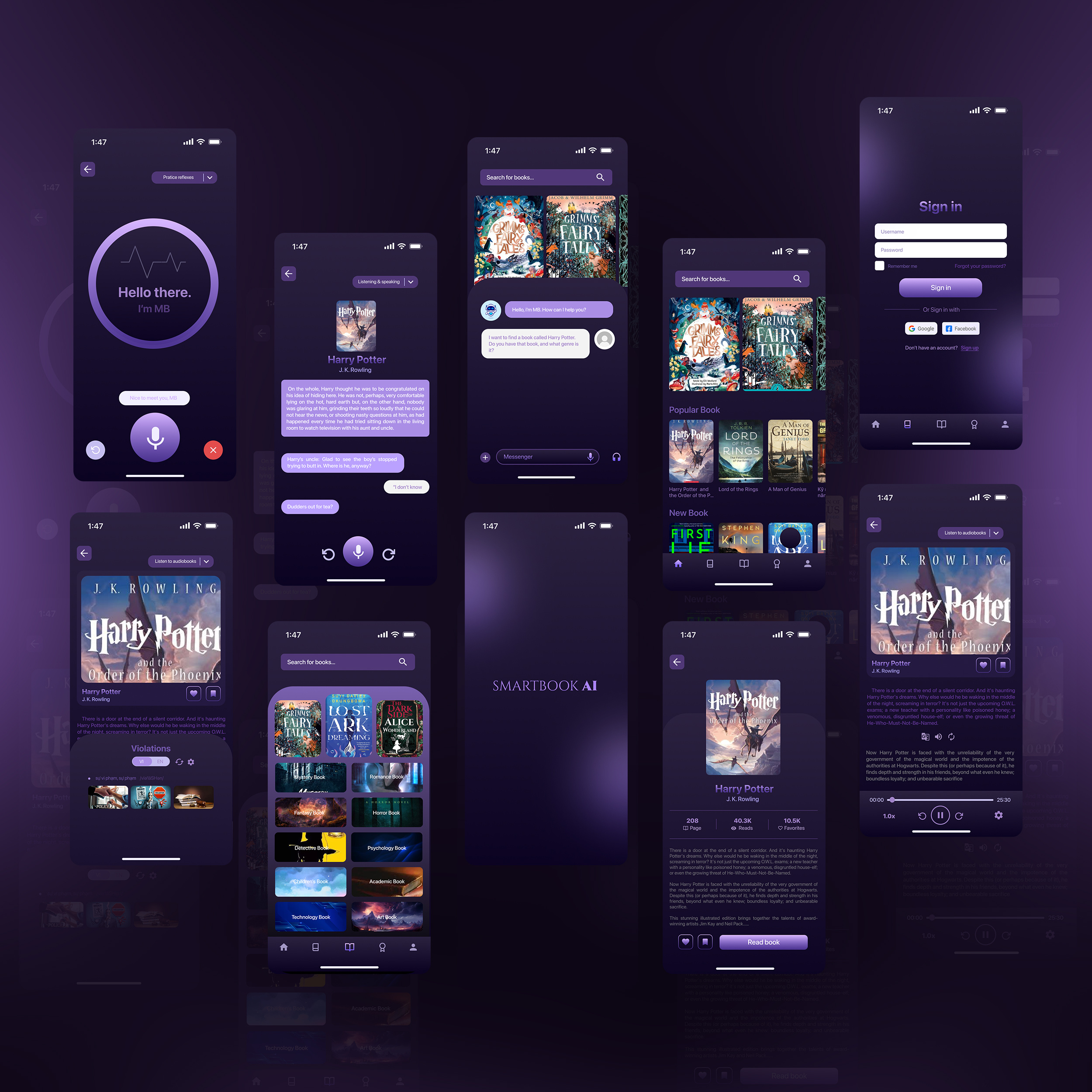 [Mobile Apps UX/UI Design] Smartbook AI appdesign appsdesign graphic design mobileapp mobileappsdesign ui ux uxui