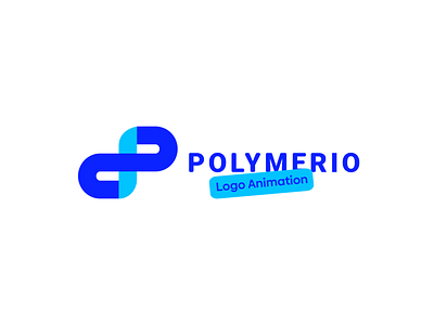 POLYMERIO I LOGO ANIMATION animation branding graphic design logo motion graphics