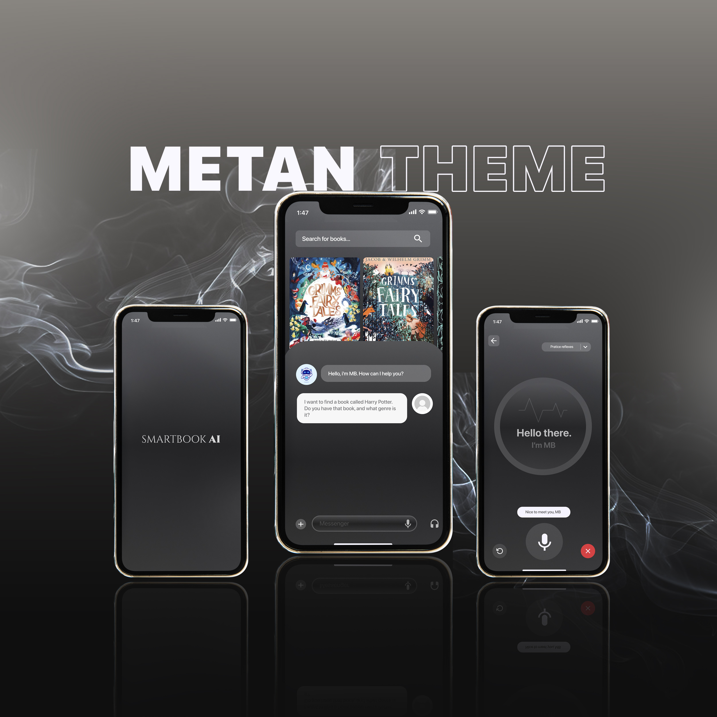 [Mobile Apps UX/UI Design - Metan Theme] Smartbook AI app design appdesign appsdesign design graphic design mobile apps mobile apps design ui ux