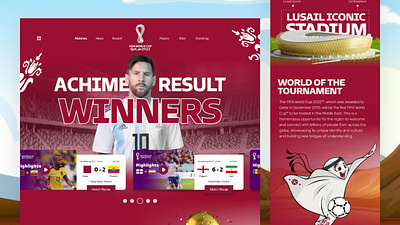 Sports Winner Web App branding design development esports figma landing page marketing sports ui uiux ux web app website winner
