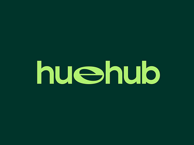HueHub Logo abstract animation brand brand identity branding design graphic design icon identity illustration logo logo design logotype motion graphics top 10 typography ui vector