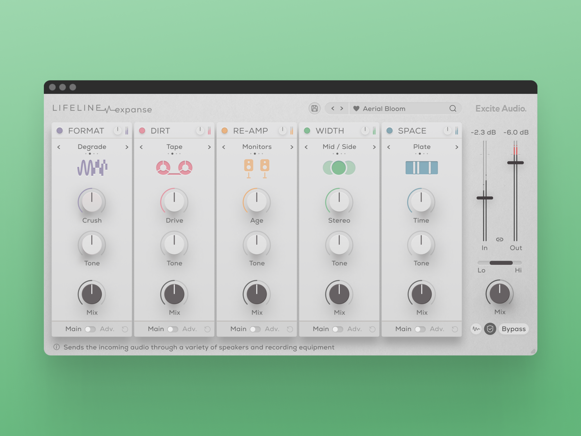 Lifeline Expanse (Excite Audio, 2021) VST Design Plugin Gui gui instrument interfacedesign musicproduction musicsoftware plugins uidesign uiux uiuxdesign uxdesign vst vstplugins