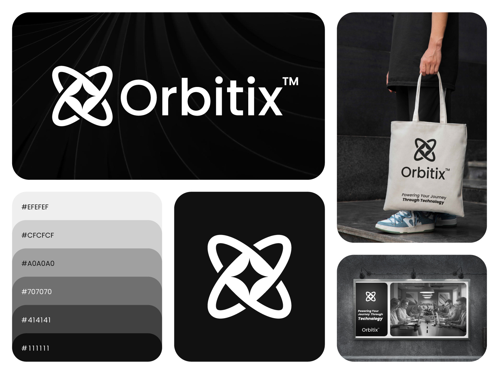 Orbitix™- Brand Identity branding design illustration logo logo design logo designer logo folio logo mark logos ui