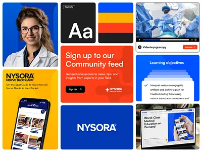 Medical Education Platform - Visuals community design education fabulo medical medicine news portal resources ui ux web design website