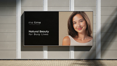 me time skincare branding graphic design logo