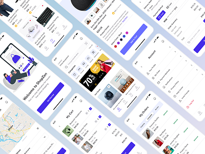 E-Commerce Mobile App UI Kit Free! appdesign design designinspiration designkit ecommerce figma freedownload mobileapp opensource productdesign ui ui design uikit uiux user interface userexperience uxdesign